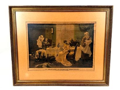 Léopold FLAMENG (1831-1911), d'après.
Gravure...