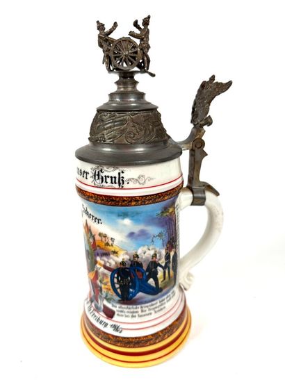 Royaume de Bade, Second Reich (1871-1918).
Chope...