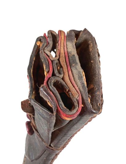 Inde, XXe.
Poignard traditionnel « Kukri...