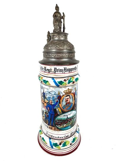 Royaume de Bavière, Second Reich (1871-1918).
Chope...