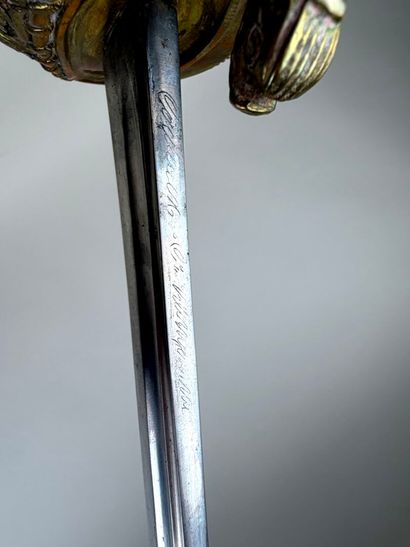 France, IIIème République (1870-1940).
Sabre...