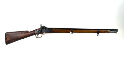 Grande-Bretagne, milieu XIXème.
Fusil Short...