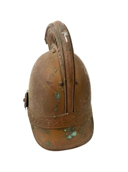 France, IIIème République (1870-1940).
Casque...