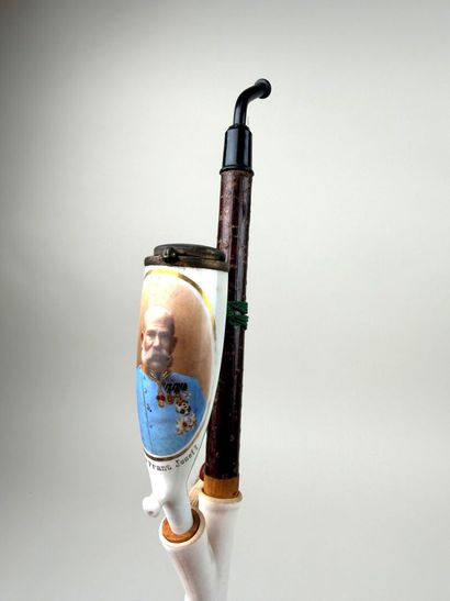 Autriche-Hongrie, 1ère GM.
Pipe de réserviste.
Le...