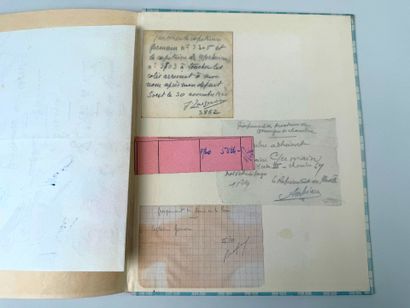 France, 2ème GM.
Bel ensemble de documents...