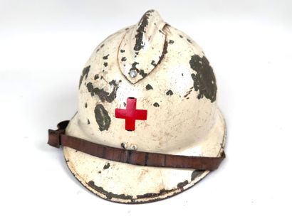 France, 2ème GM.
Casque modèle 26 reconditionné...
