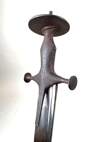 Empire Indo-Persan, 2nd moitié XIXème.
Sabre...