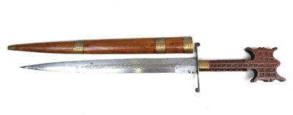 Algérie, fin XIXème.
Couteau Kabyle « Flissa...
