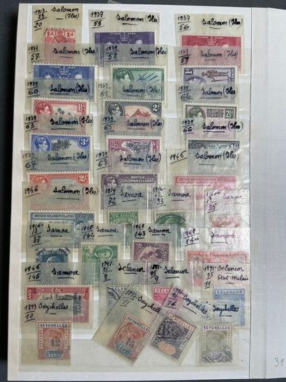 English Colonies: Stamps from the English...