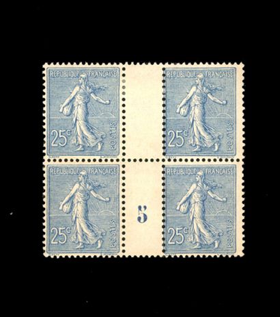 25c. Blue. Vintage 5. Block of 4. Rating:...