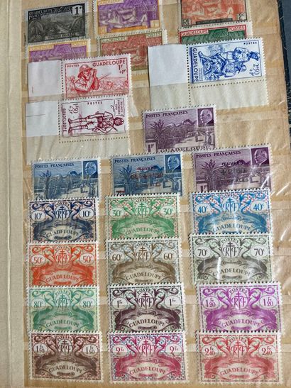 French Colonies: Stamps from the French colonies...