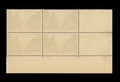 10Fr. Blue. Port of La Rochelle. Block of...