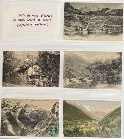 Postcards: Lot of various cards including...
