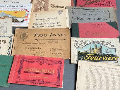 Carnets de cartes : Set of 28 tourist notebooks...