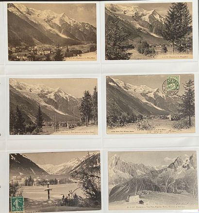 Postcards: Lot of various cards including...