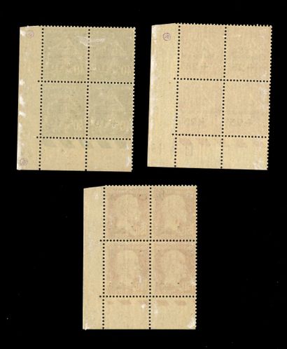 Caisse d'amortissement. 3rd series. Block...