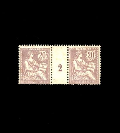 20c. Lilac brown. Year 2. Slight foxing....