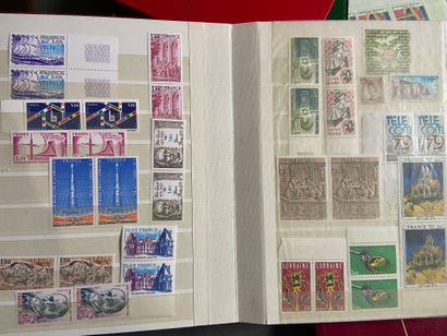 Faciale : Collection of French stamps in...