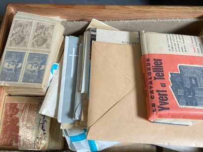 Multiples: Large lot of stamps from the classic...