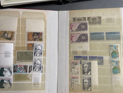 Faciale : Collection of French stamps in...