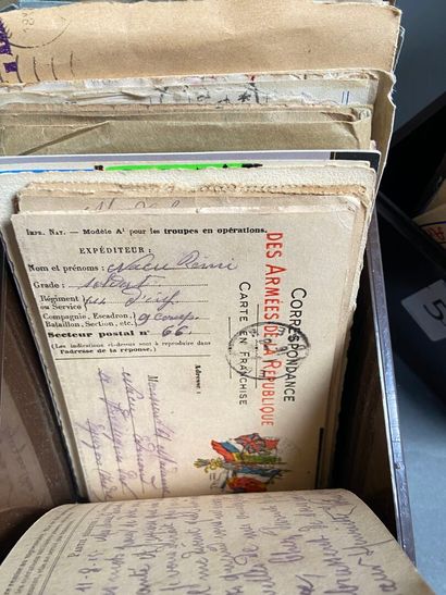 Postcards: Set of mostly old postcards including...