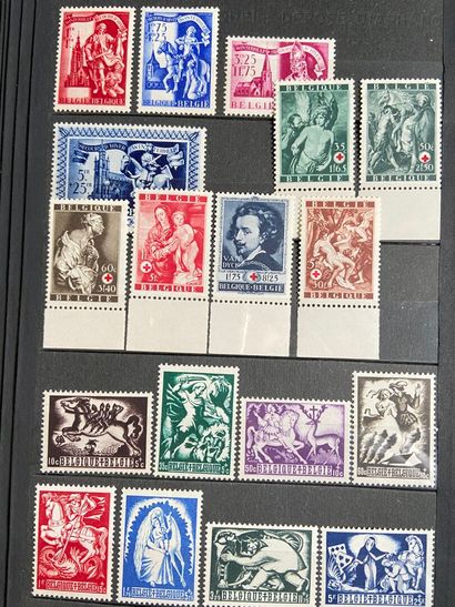 Europe: A selection of classical and SM stamps...