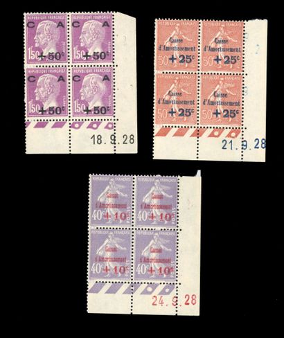 Caisse d'amortissement. 2nd series. Block...