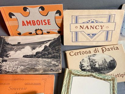 Carnets de cartes : Set of 28 tourist notebooks...