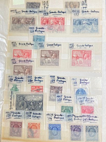 Europe: A selection of classical and SM stamps...