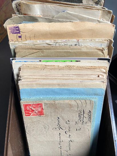 Postcards: Set of mostly old postcards including...