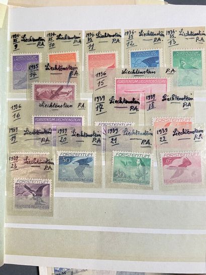 Europe: A selection of classical and SM stamps...