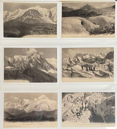 Postcards: Lot of various cards including...