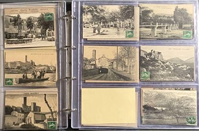 Regionalism: Cards from family archives with...