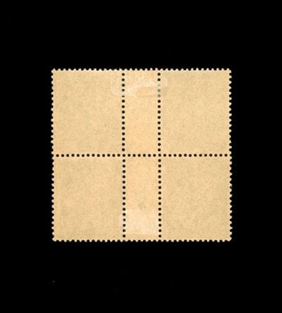 25c. Blue. Vintage 5. Block of 4. Rating:...
