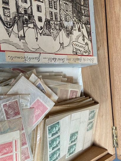 Multiples: Large lot of stamps from the classic...
