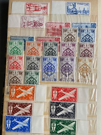 French Colonies: Stamps from the French colonies...