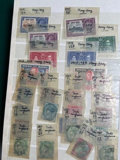 English Colonies: Stamps from the English...