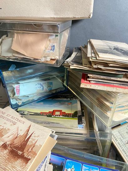 Postcards - Bulk: Bulk of mostly SM and Modern...