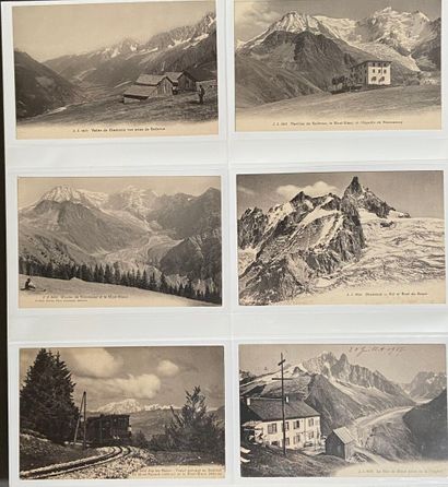 Postcards: Lot of various cards including...