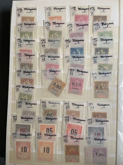 French Colonies: Stamps from the French colonies...