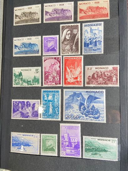Europe: A selection of classical and SM stamps...