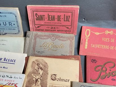 Carnets de cartes : Set of 28 tourist notebooks...
