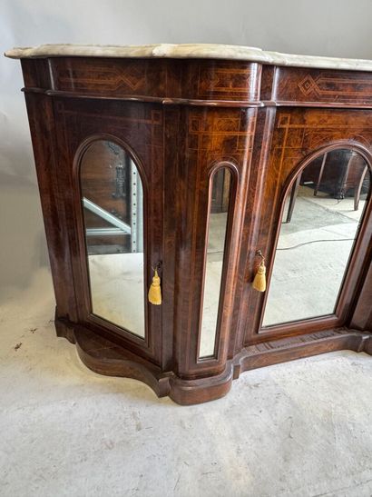 Wood and marquetry 