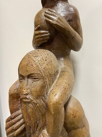 18th century school.
Saint Christopher carrying...