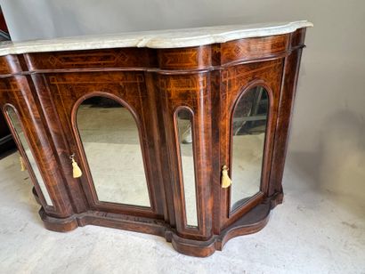 Wood and marquetry 