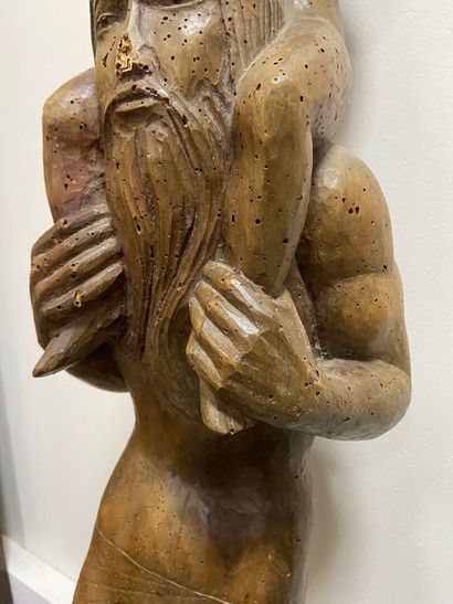 18th century school.
Saint Christopher carrying...