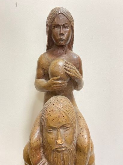 18th century school.
Saint Christopher carrying...