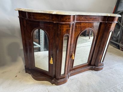 Wood and marquetry 