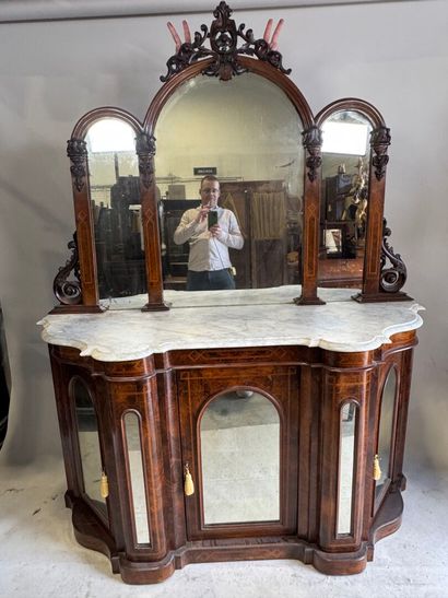 Wood and marquetry 