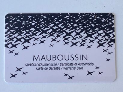 MAUBOUSSIN. 
Black ceramic 